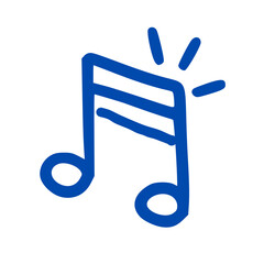 music icon for website or mobile phone