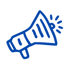 announcement icon for website or mobile phone