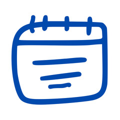 calendar icon for website or mobile phone