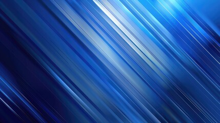Fototapeta premium Abstract blue gradient with diagonal lines, creating a dynamic and modern visual effect.