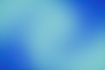 colorful blue abstract background with noise grain