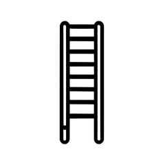Ladder to Success: A simple yet powerful illustration of a ladder, symbolizing ambition, growth, and reaching for goals. It represents the steps and effort needed to climb towards success.  