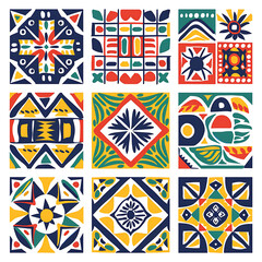 Vibrant Tile Patterns for Creative Projects