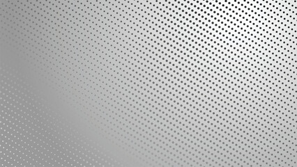 Grey halftone abstract background gradient for backdrop or presentation