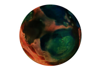 Planets for use in your photos or art images. Made from liquid art using water, paint, soap, oil...