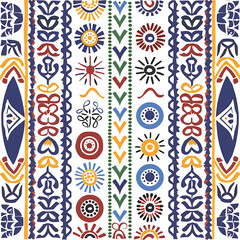 Colorful Geometric Patterns for Creative Projects