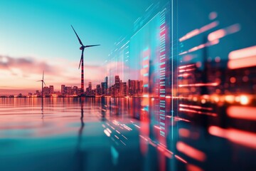 再生可能エネルギーによって賄われるデータセンターの電力