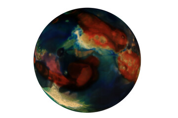Planets for use in your photos or art images. Made from liquid art using water, paint, soap, oil...