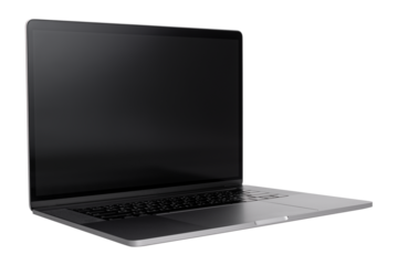 Laptop screen mockup png digital device