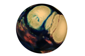 Planets for use in your photos or art images. Made from liquid art using water, paint, soap, oil...