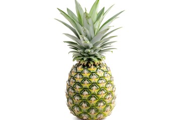 Fototapeta premium Pineapple Isolated on White Background.