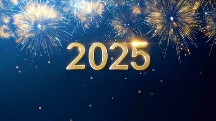 2025 New Year's Eve Celebration with Blue Nights Fireworks, Welcoming 2025 in a New Year's Eve Vibe