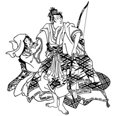 【源氏雲浮世画合】【歌川国芳】nukiyoe-0031