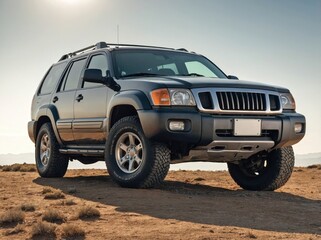 An SUV captured at a 45-degree front angle