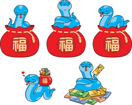 snake-character-new year