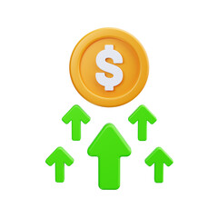 increase 3d Render Icons