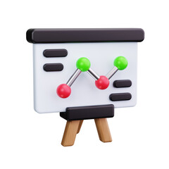 presentation 3d Render Icons