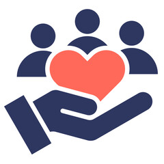 Obraz premium Empathy Icon