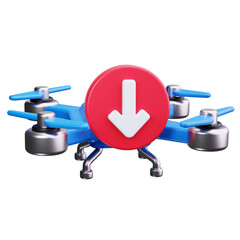 drone 3d Render Icons