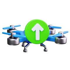 drone 3d Render Icons