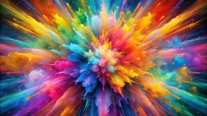 Colorful abstract background resembling a vibrant explosion , vibrant, abstract, colorful, background, texture, design,art