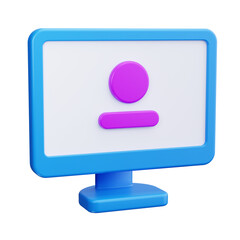 computer 3d Render Icons