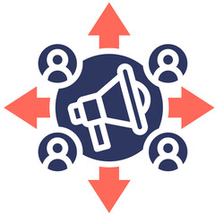 Obraz premium Outreach Icon
