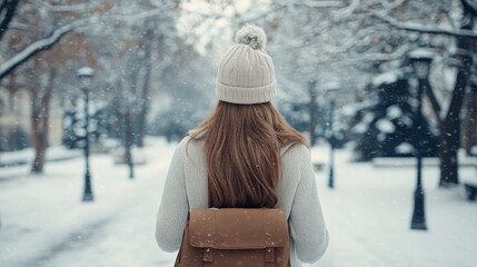 Snowy Day Stroll