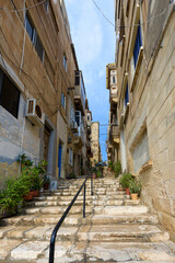 Obraz premium Vittoriaosa, one of the three cities in Malta