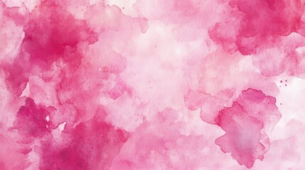 Fototapeta premium Abstract Watercolor Painting with Pink and White Hues
