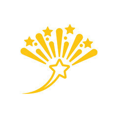 fireworks logo template icon