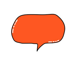 speech bubble vector