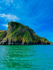  sea mountains off the coast in scotland