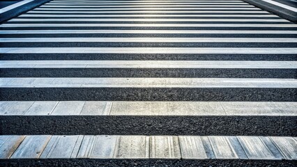Close-up of striped pattern on a crosswalk, crosswalk, pedestrian, safety, walking, street, city, urban, traffic