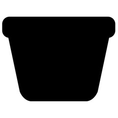 Plant Pot Silhouette 