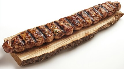 Perfectly Grilled Kebab with Diagonal Grill Marks