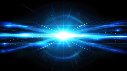 Obraz premium Futuristic Sci-Fi Presentation Background: High-Resolution Hyper-Realism