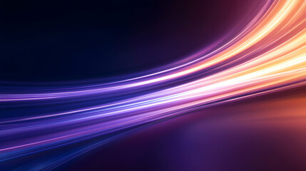 Fototapeta premium Vibrant abstract light wave pattern background.