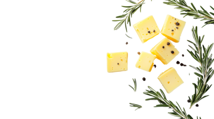 PNG, cheese isolated on white background, created by Generative AI.