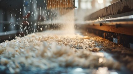 Paper Mill: A factory that processes raw wood pulp into paper products, including cardboard, tissue, and paper sheets, for use in packaging, printing, and more.
