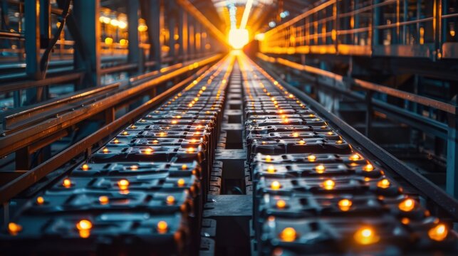 Battery Manufacturing Plant: Focuses on producing rechargeable batteries for electric vehicles and consumer electronics, supporting advancements in clean energy and tech.
