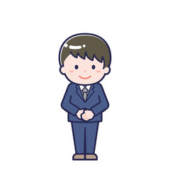 スーツ／男性 01