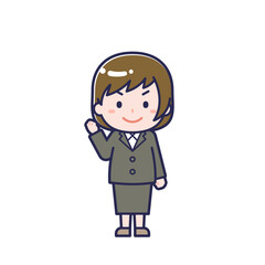 スーツ／女性 12