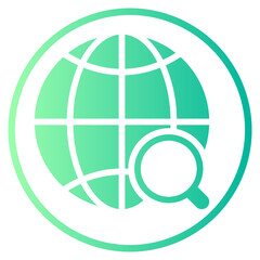 search gradient icon