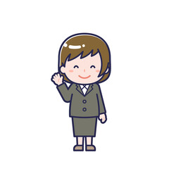 スーツ／女性 10