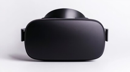 Black VR Headset Virtual Reality Glasses 3D Technology