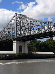 Story Bridge over the river in Brisbane, Queensland, Australia