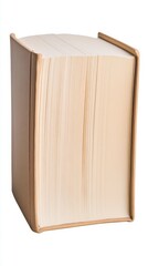 Thick Beige Book Open Spine Pages Education Knowledge Literature Reading Wisdom Library Study
