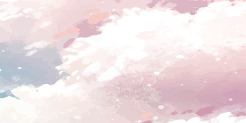 Handpainted Abstract Watercolor Background