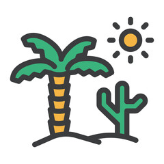 date palm filled style